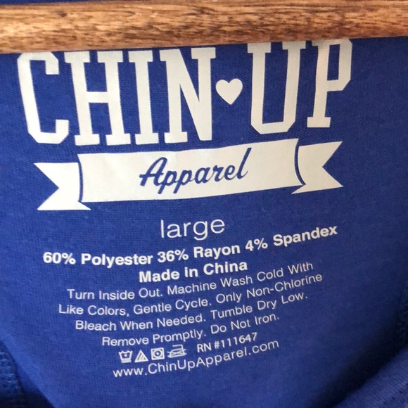 Chin-Up “I don’t sweat I sparkle” Workout Tank - Picture 5 of 7